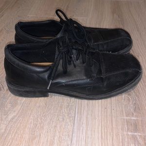 George black non marking office Oxford dress shoes
